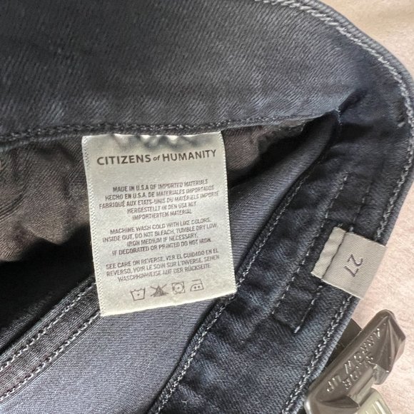 Citizens of Humanity, Rocket Crop High Rise Skinny, Blue Print, 27 - Picture 7 of 7